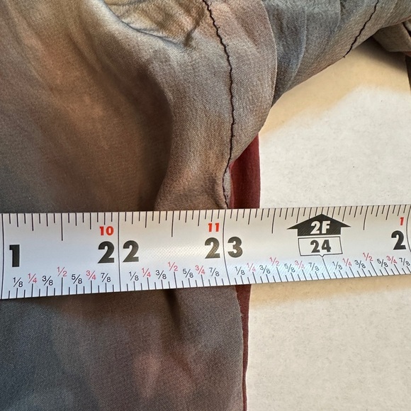 Hulda Bridgeman Size Large Wearable Art Handmade Silk Hand Dyed Pleated Cardigan - Picture 7 of 8